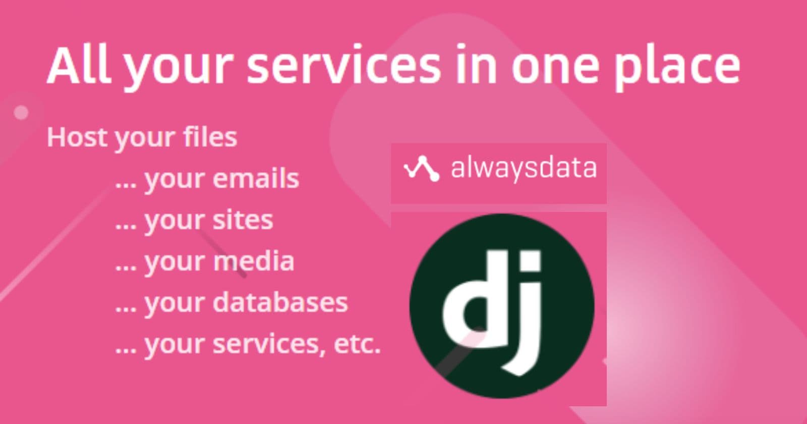 Deploying a Django Project on alwaysdata